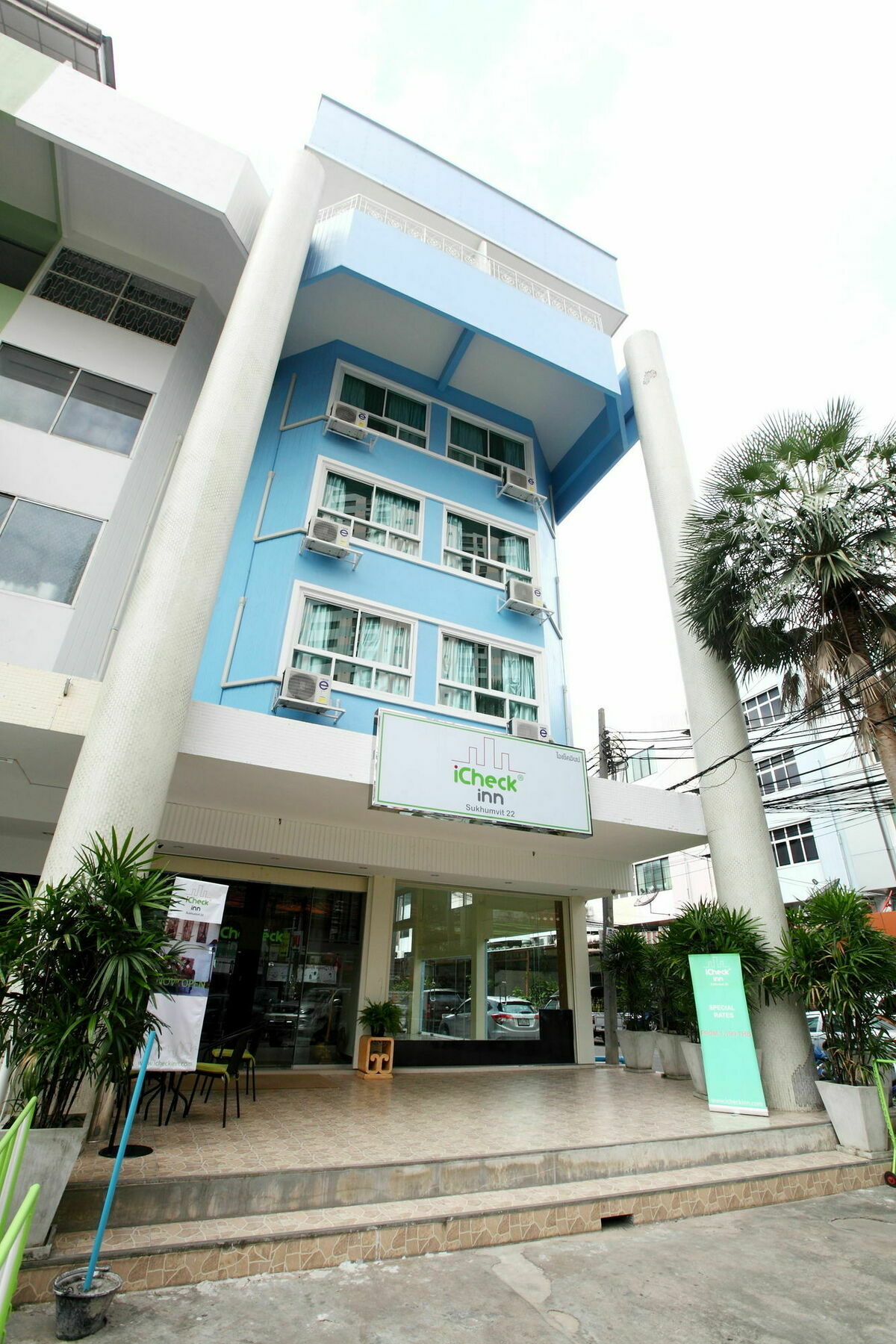 Icheck Inn Sukhumvit 22 Banguecoque Exterior foto